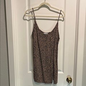 Leopard Print Slipdress